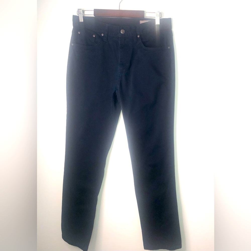 Daniel Cremieux Signature Collection Stretch Straight-Leg Jeans Navy Blue Wa…